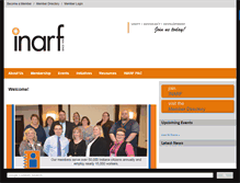 Tablet Screenshot of inarf.org